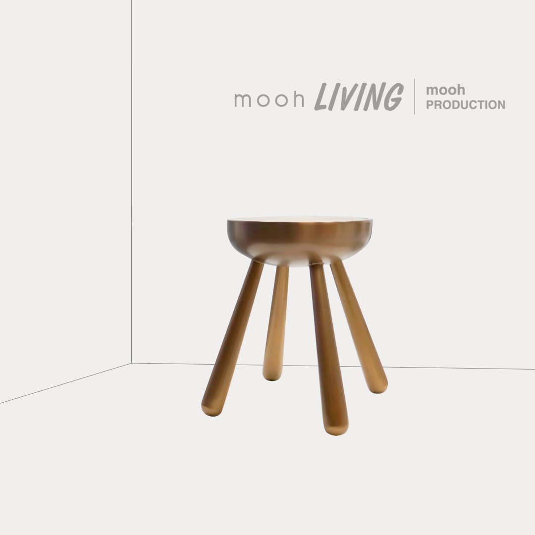 mooh Living 拉菲｜椅凳 家裡就是要放點“金”