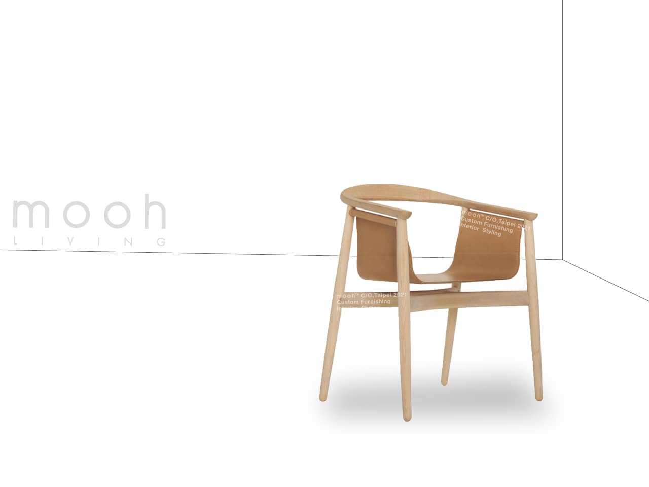 mooh Living 德拉｜扶手餐椅