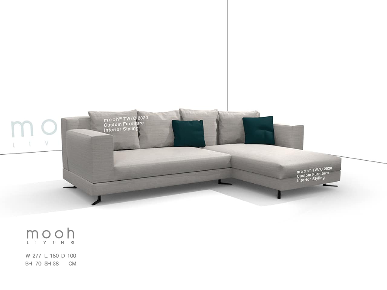 mooh Living 奧斯｜L型沙發