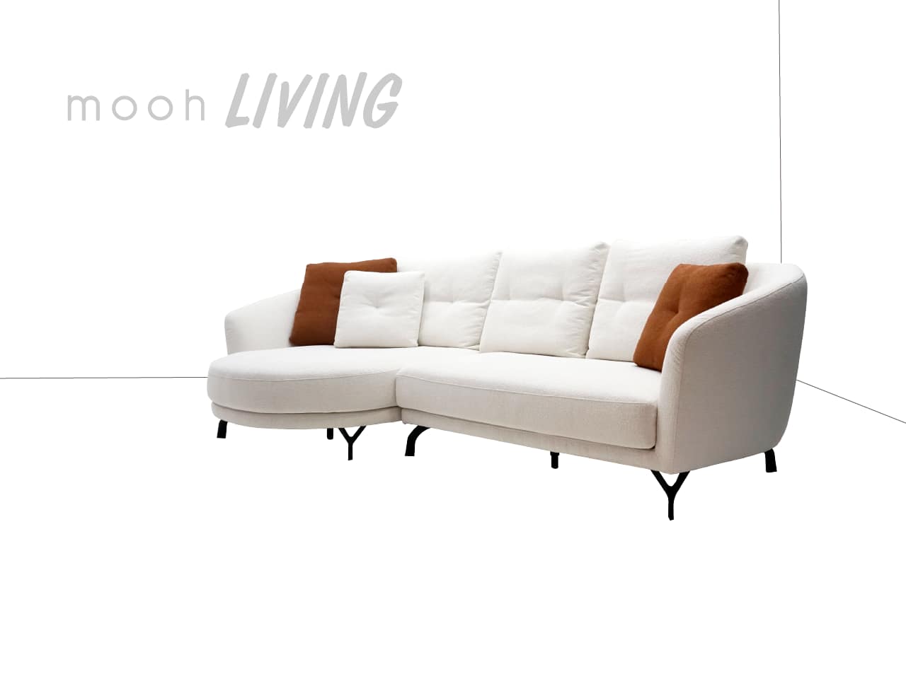 mooh Living 伊諾｜L型沙發