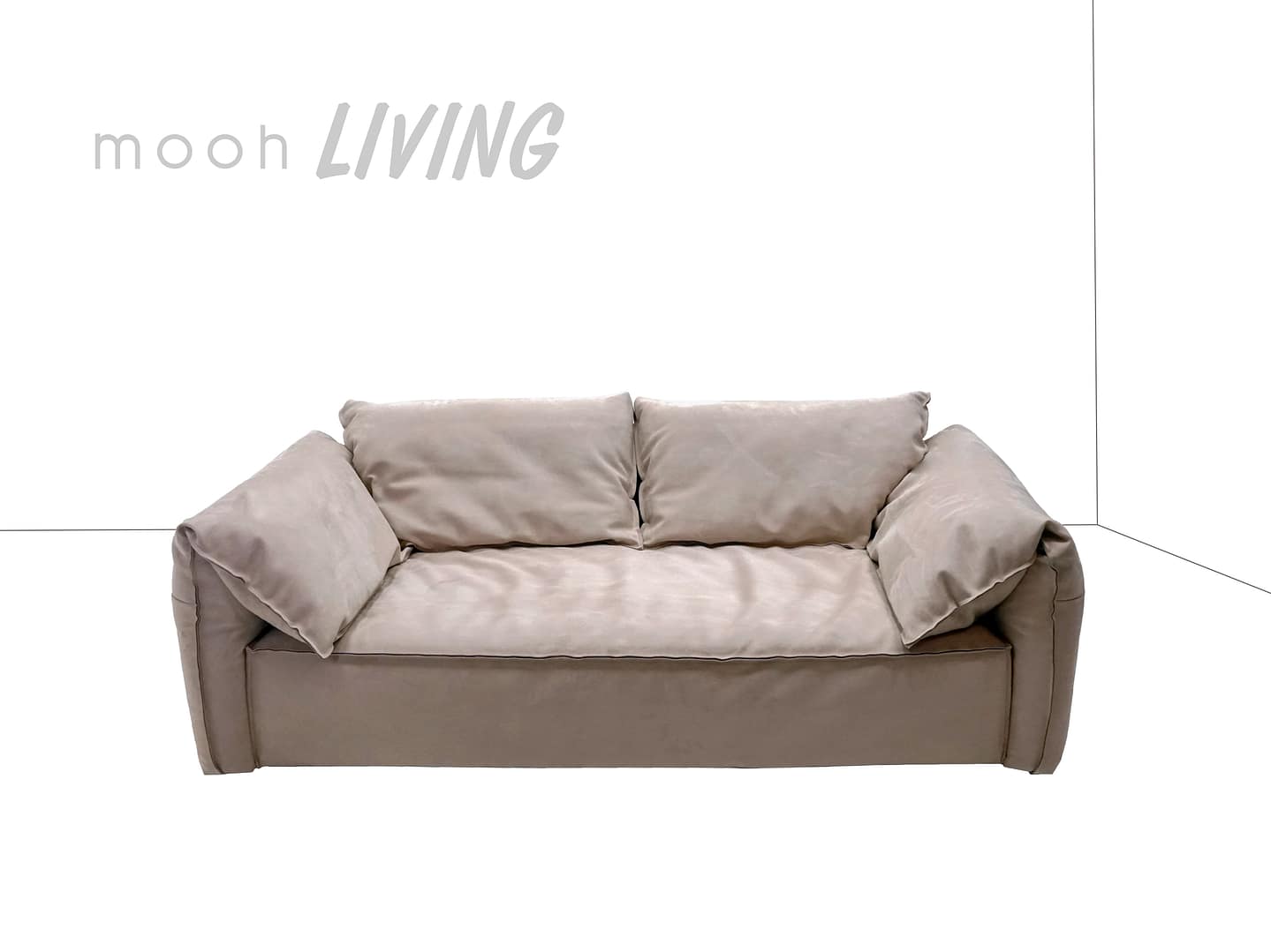 mooh Living 布卡｜三人沙發