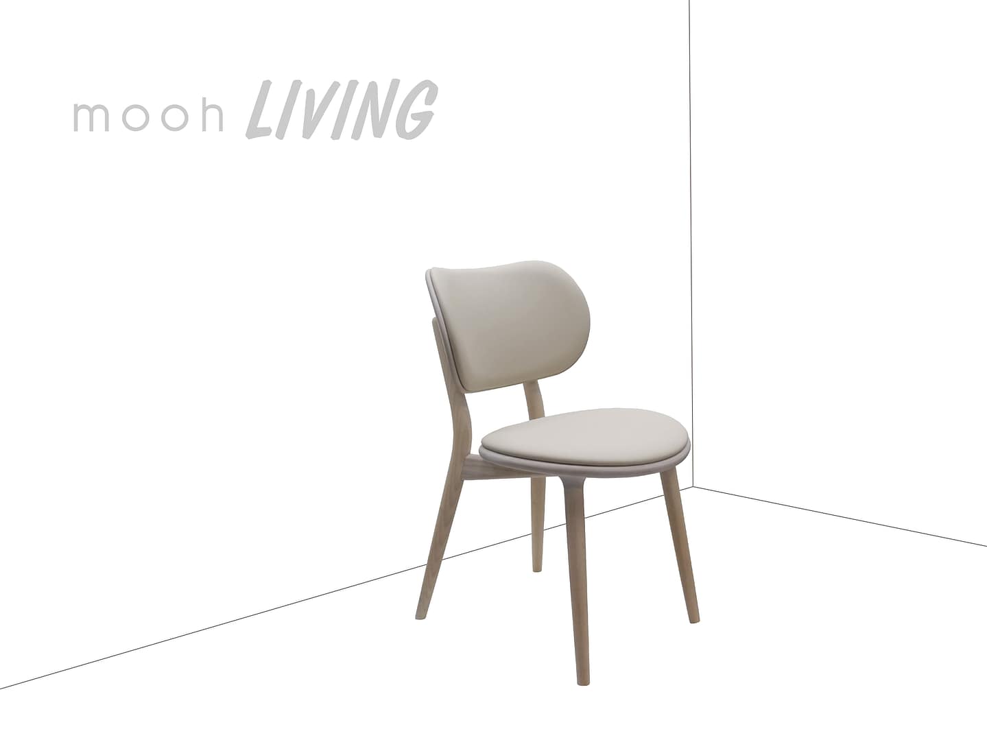 mooh Living 瑪莎｜無扶手餐椅