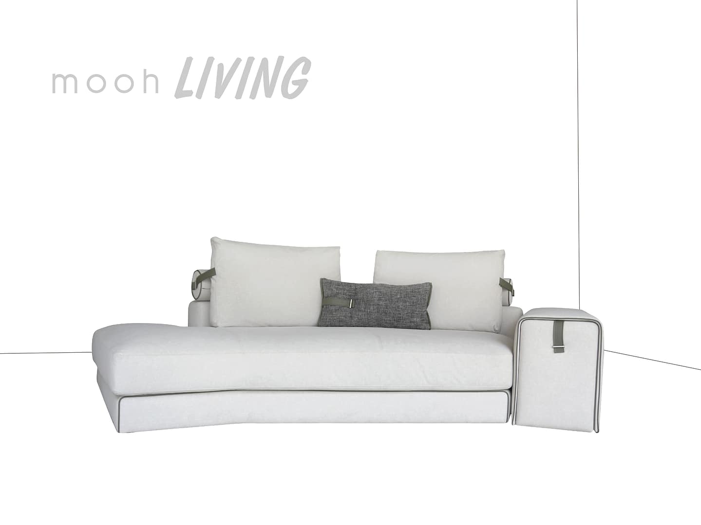 mooh Living 葛雷｜海灣型沙發
