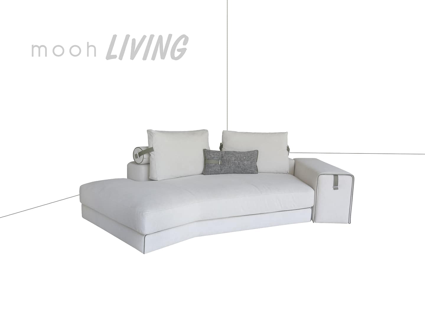 mooh Living 葛雷｜海灣型沙發