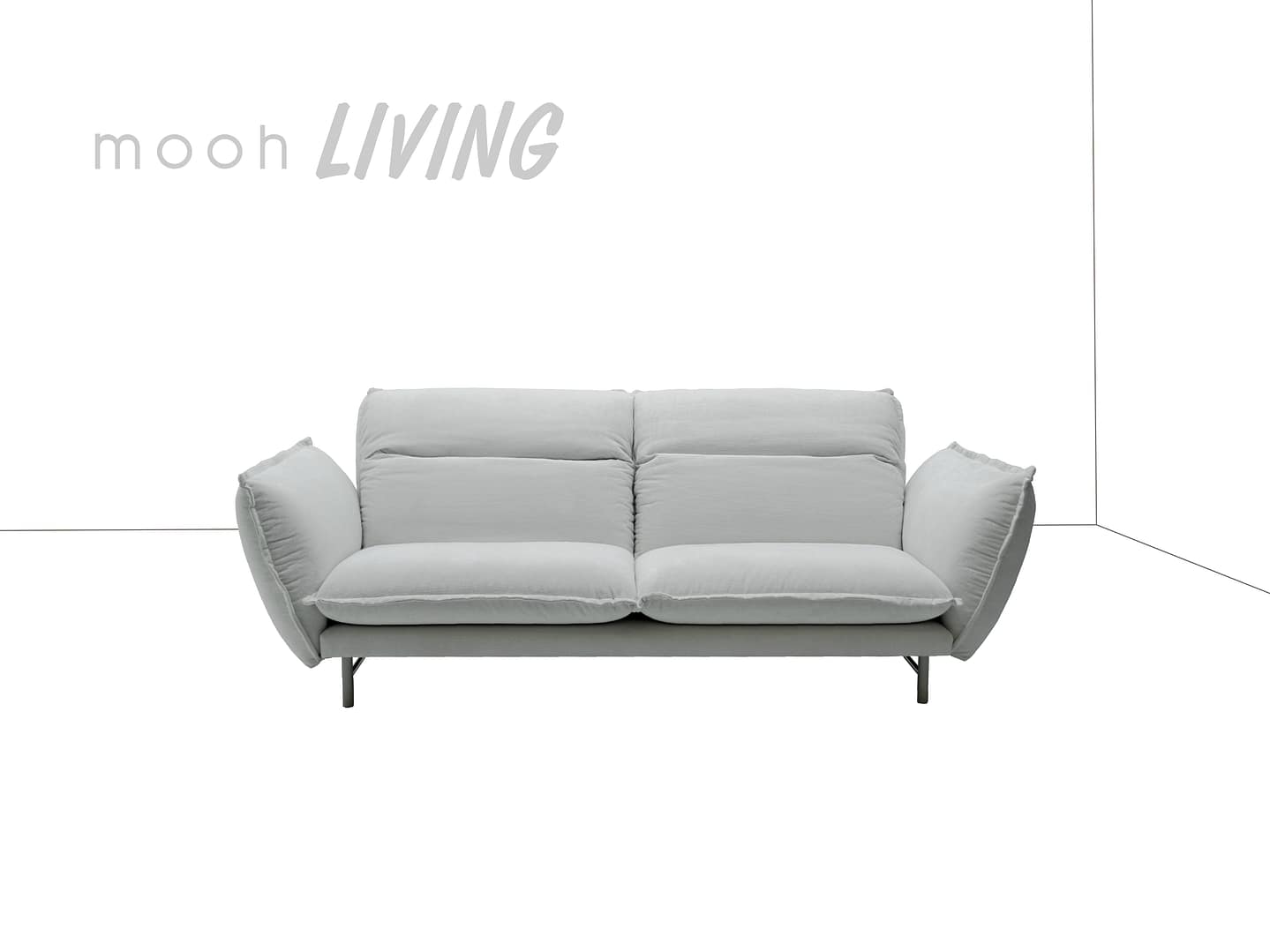 mooh Living 莫爾｜三人沙發