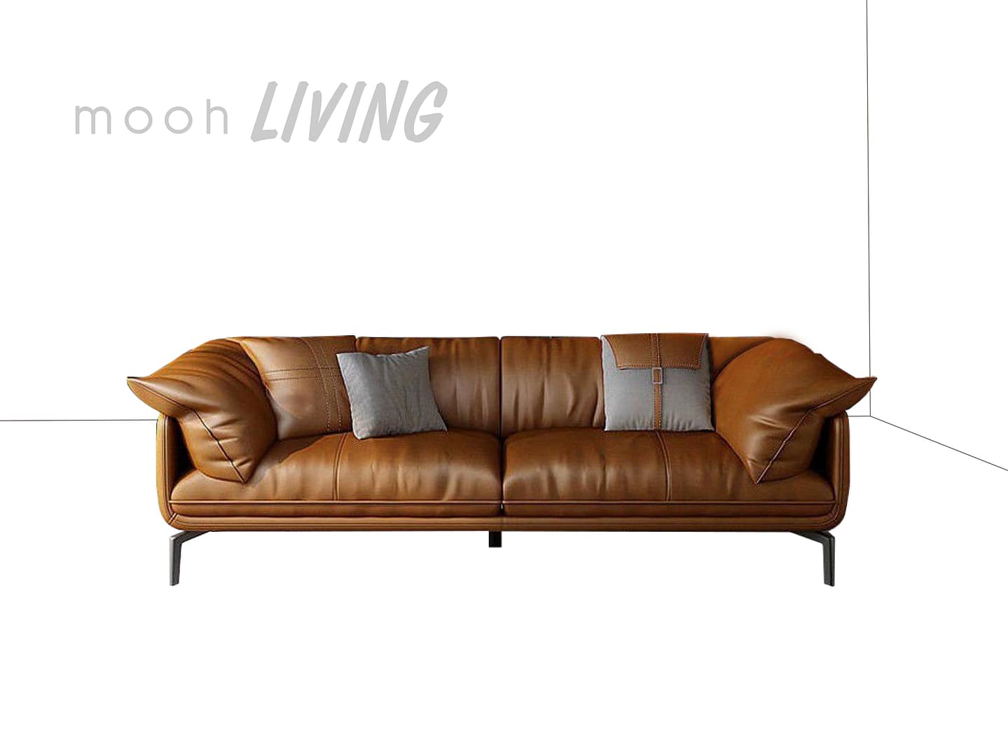mooh Living 瑪丘｜三人沙發