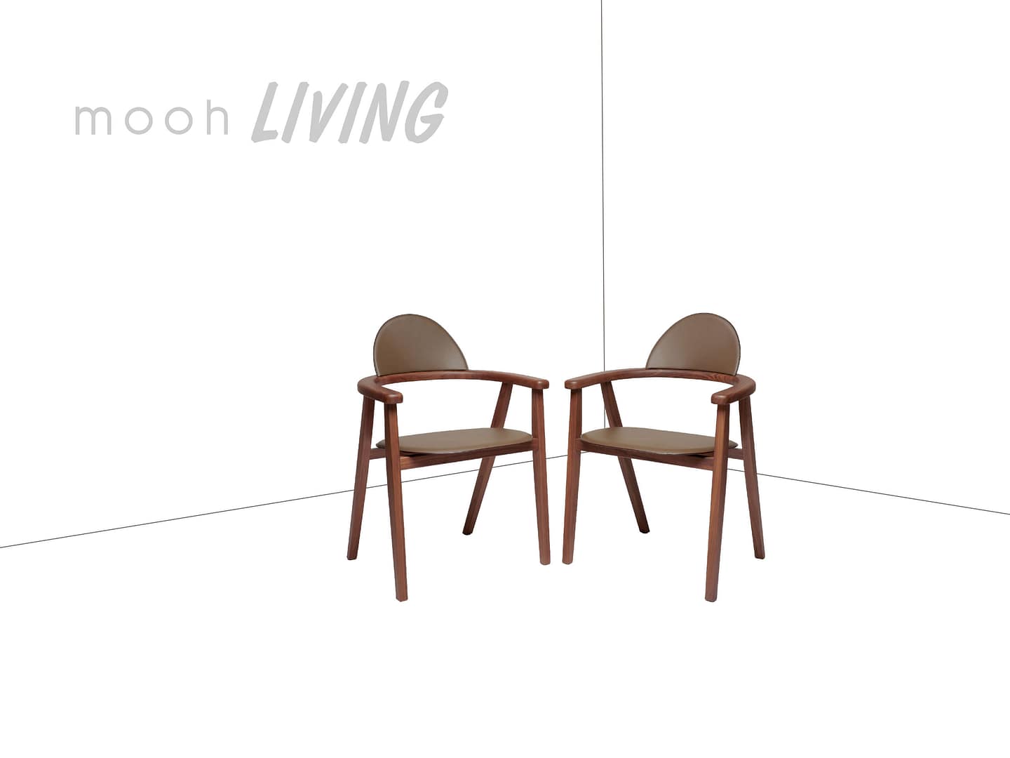 mooh Living 庫姆拉｜扶手餐椅