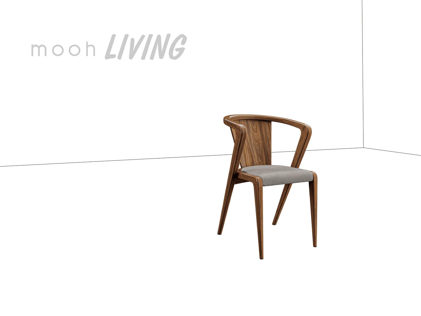 mooh Living 卡魯日｜扶手餐椅