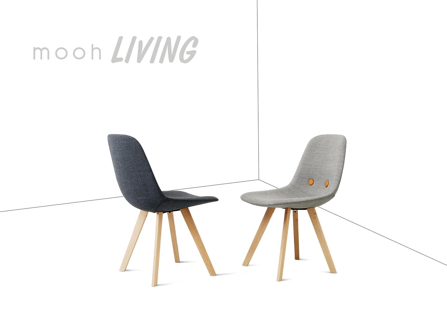 mooh Living 小餅乾｜無扶手單椅