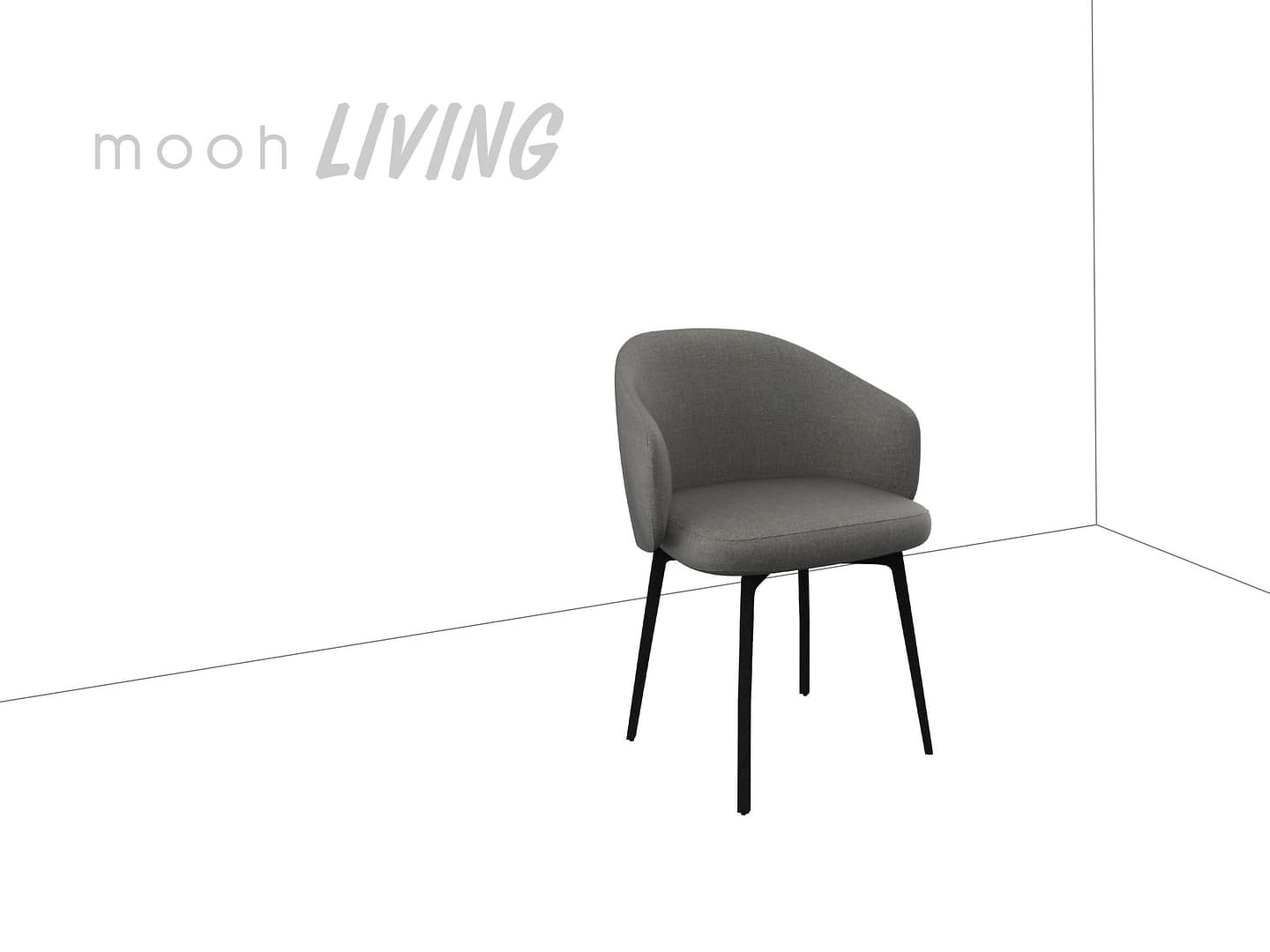 mooh Living 維克多｜扶手餐椅