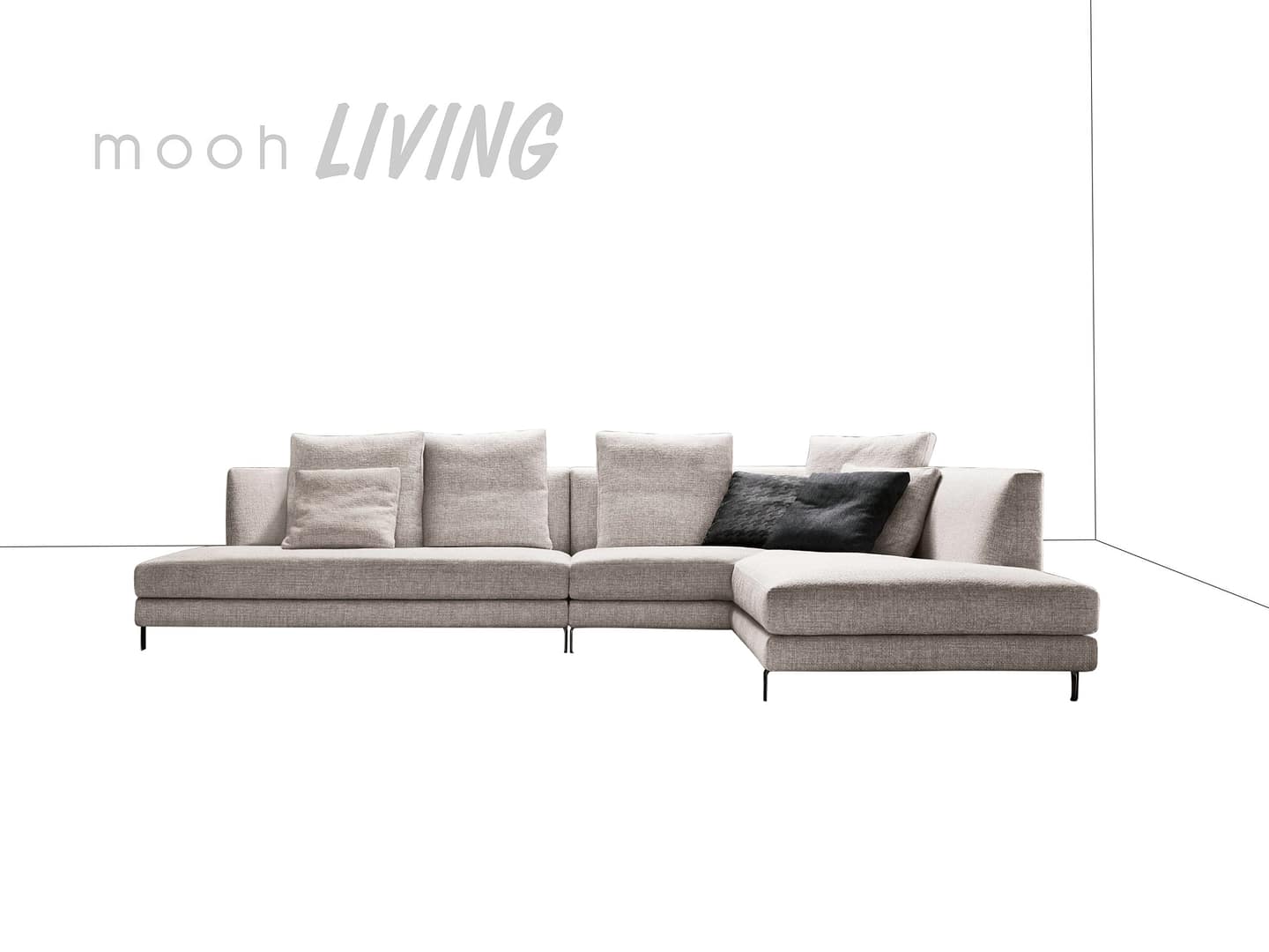 mooh Living 諾曼｜L型沙發