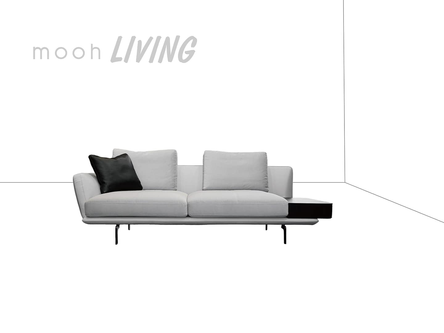 mooh Living 史丹佛｜三人沙發