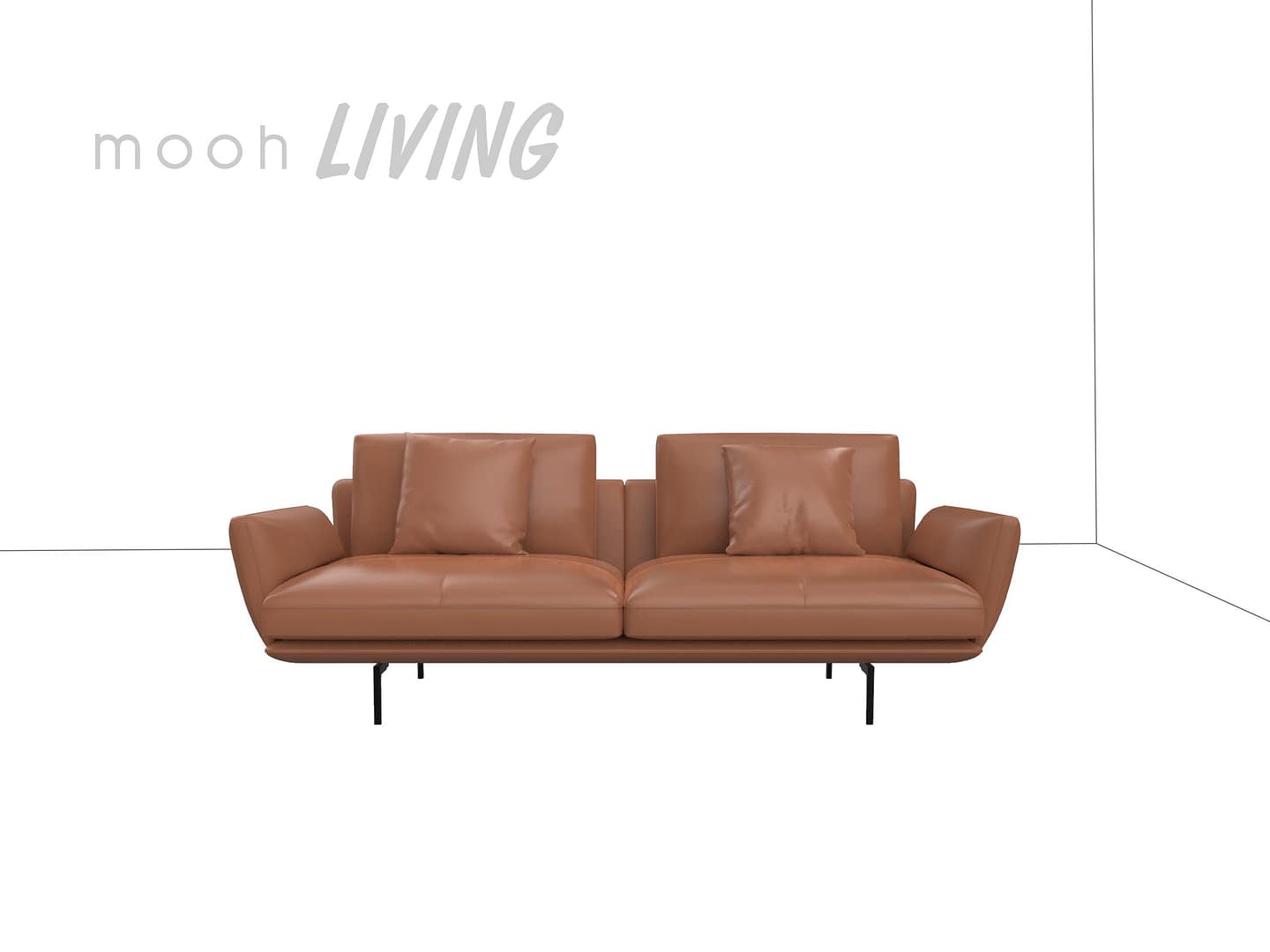 mooh Living 史丹佛｜三人沙發