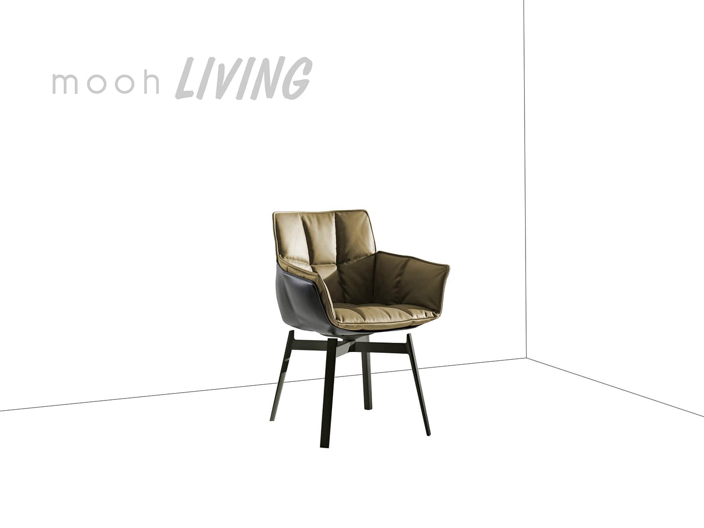 mooh Living 天鵝山｜扶手餐椅
