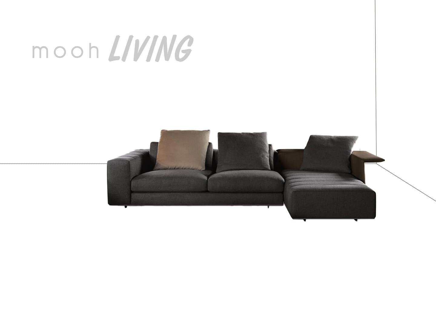 mooh Living 丹佛 │L型沙發