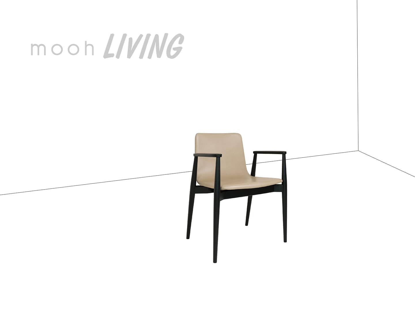 mooh Living 洛美｜扶手餐椅