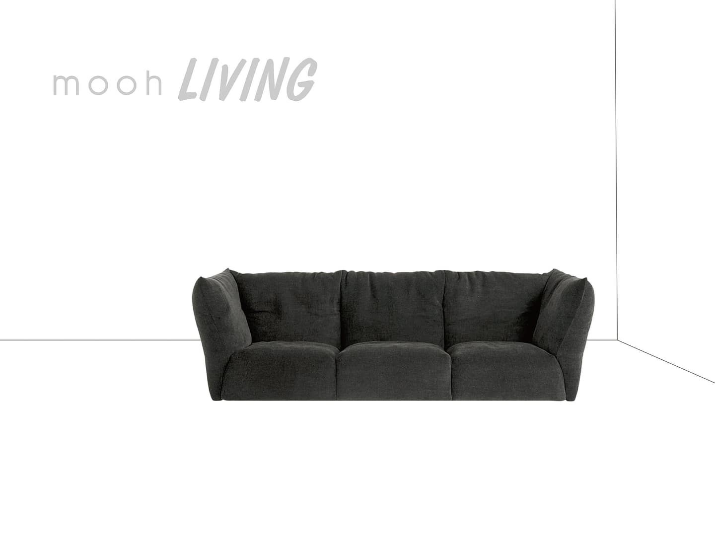 mooh Living 洛林｜三人花瓣沙發