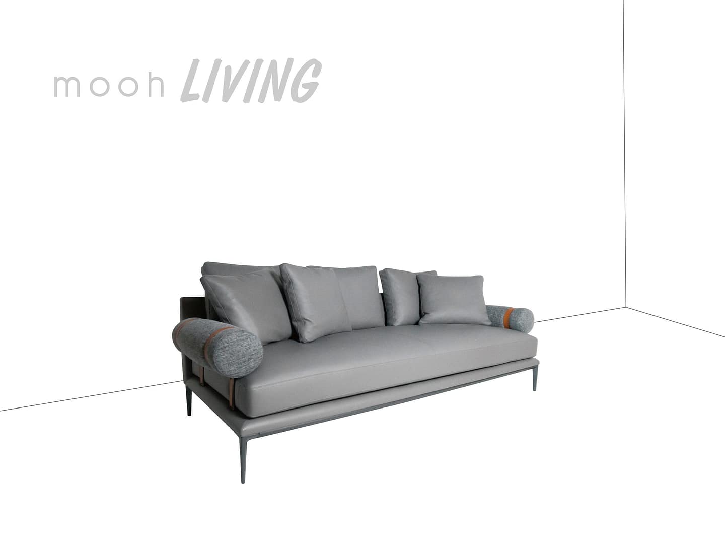 mooh Living 艾托斯｜三人沙發
