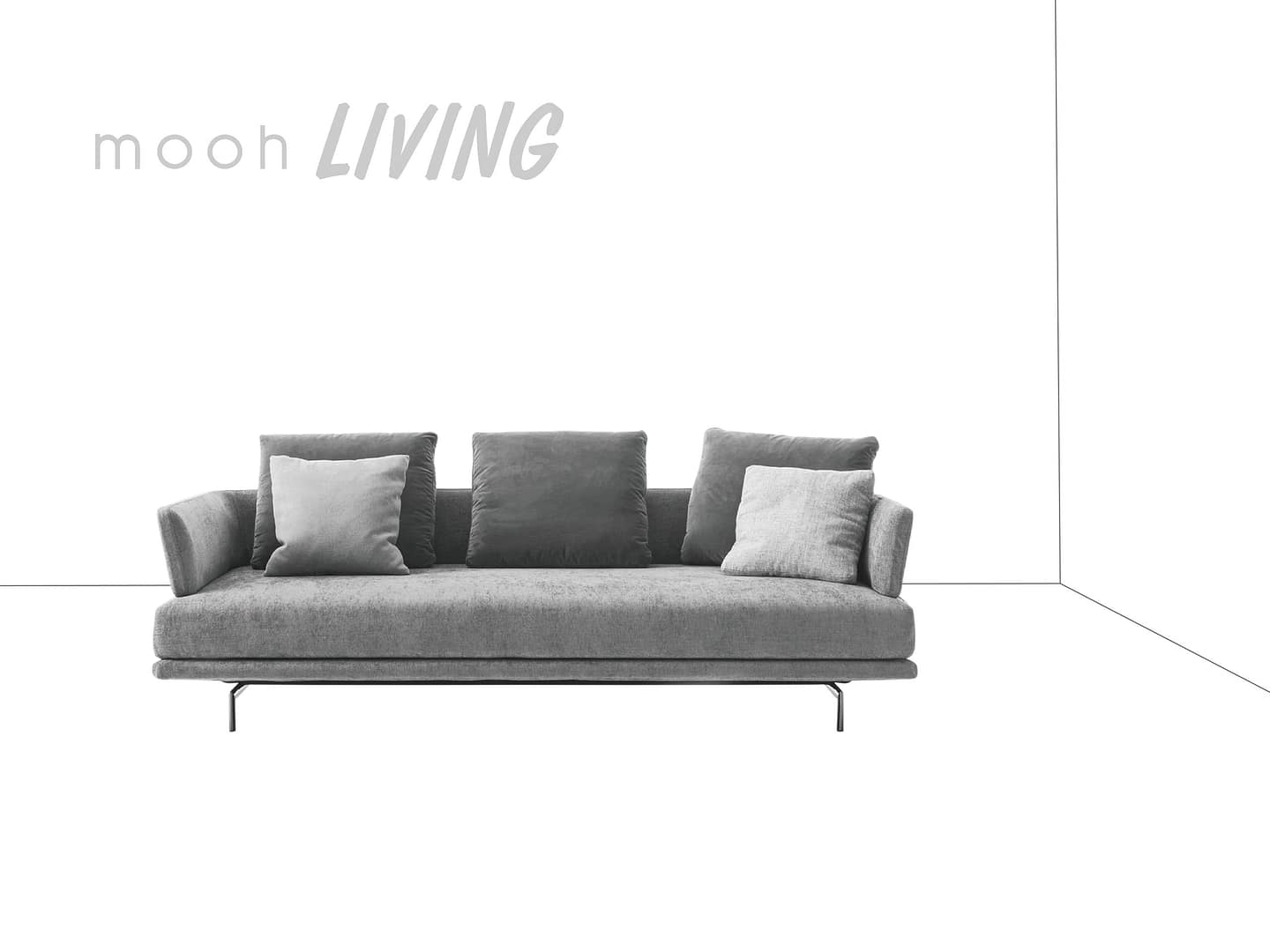 mooh Living 昆塔｜三人沙發