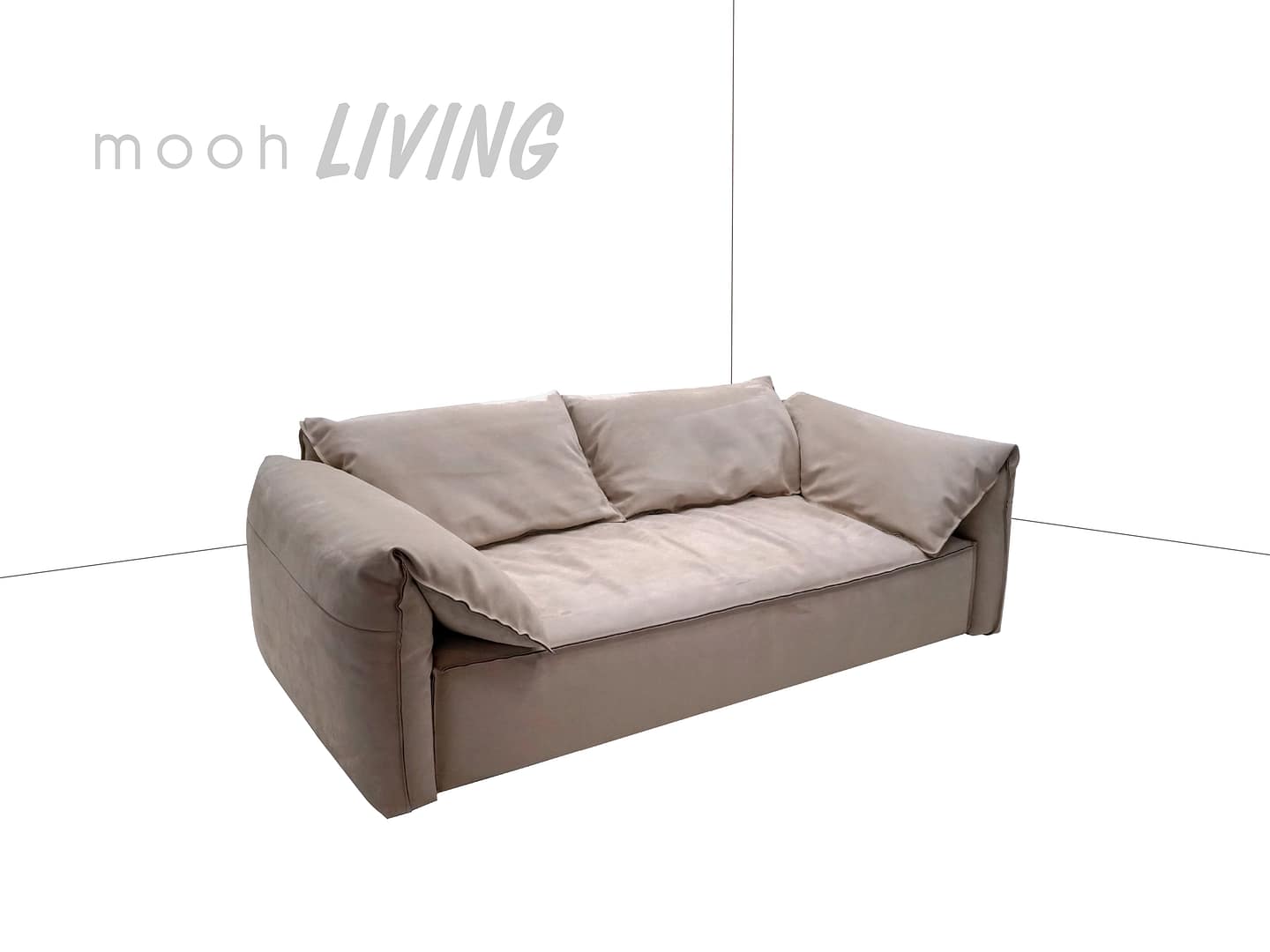 mooh Living 布卡｜三人沙發