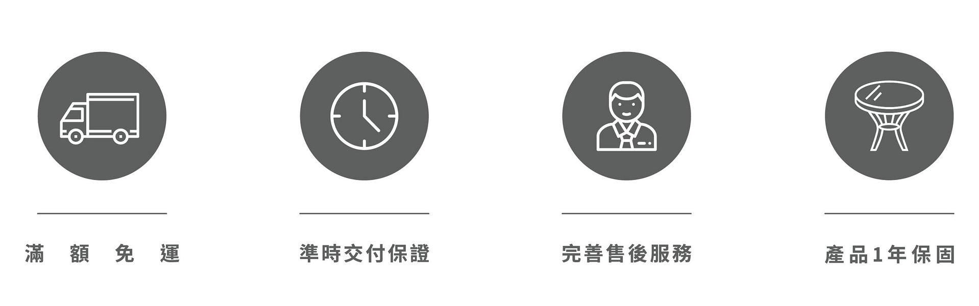 產品保固,泡棉3年保固,結構5年保固,mooh Living 完善售後服務 