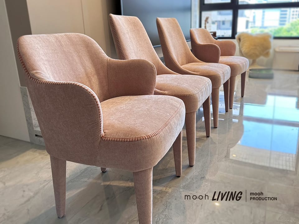 mooh Living 科龐｜無扶手餐椅-客戶見證,案例分享