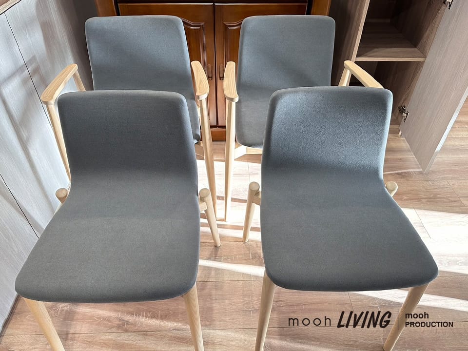 mooh Living 洛美｜扶手餐椅-詳細規格-客戶見證,案例分享
