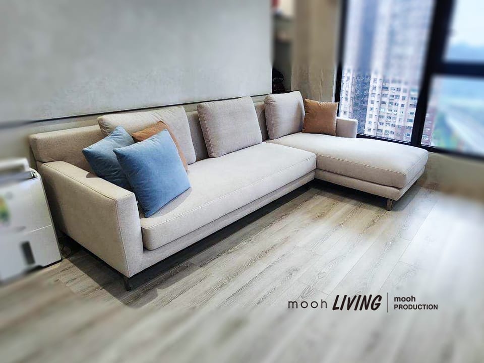 mooh Living 諾曼｜L型沙發-客戶見證,案例分享