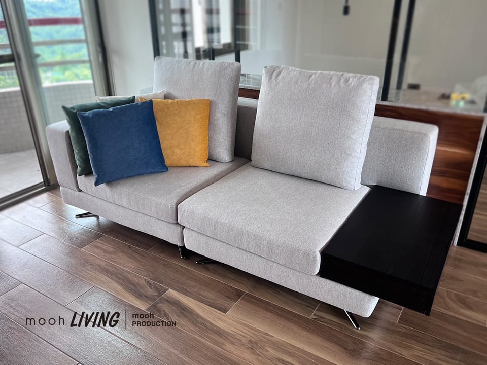 mooh Living 奧斯｜三人沙發-客戶見證,案例分享