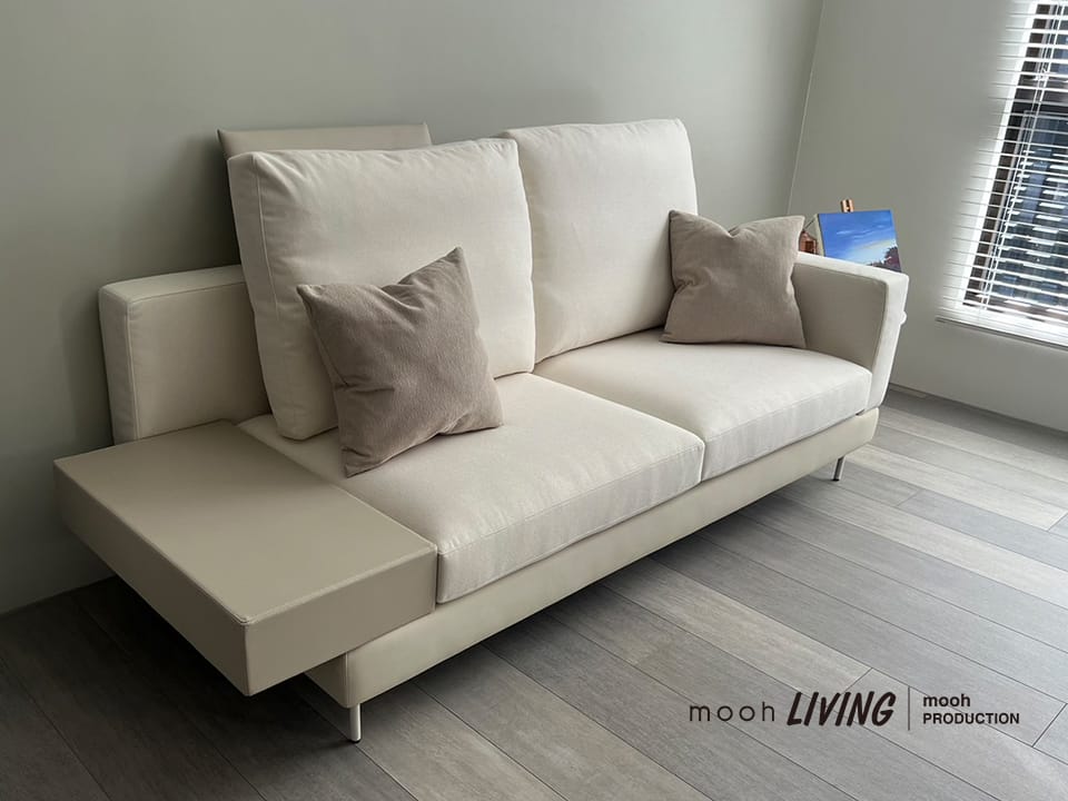 mooh Living 奧斯｜三人沙發-客戶見證,案例分享