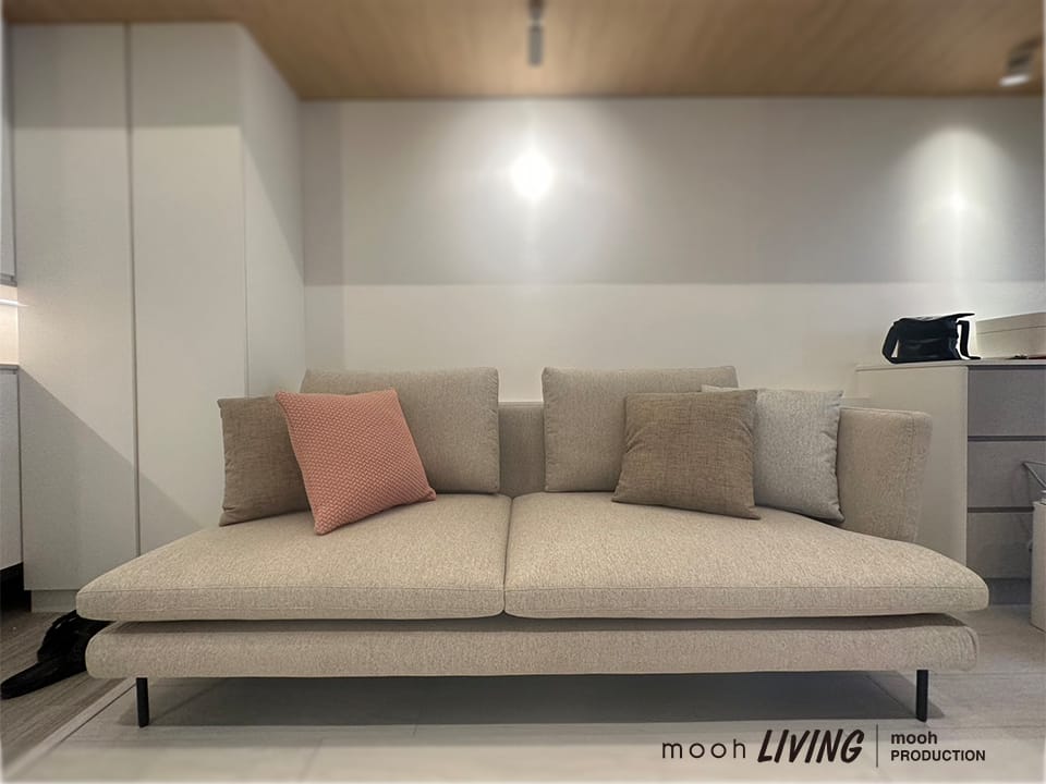 mooh Living 利勒桑｜三人沙發-客戶見證,案例分享