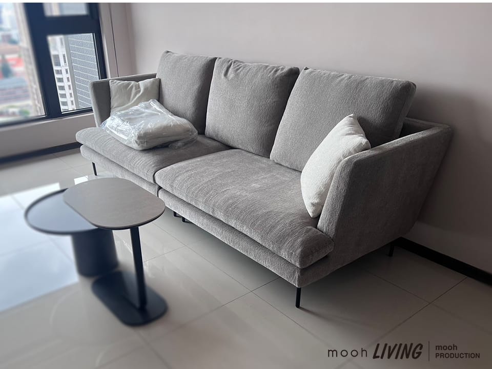 mooh Living 利勒桑｜三人沙發-客戶見證,案例分享
