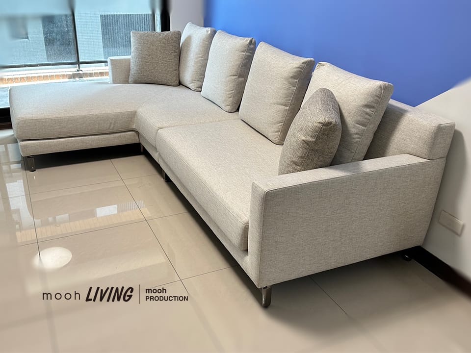 mooh Living 諾曼｜L型沙發-客戶見證,案例分享