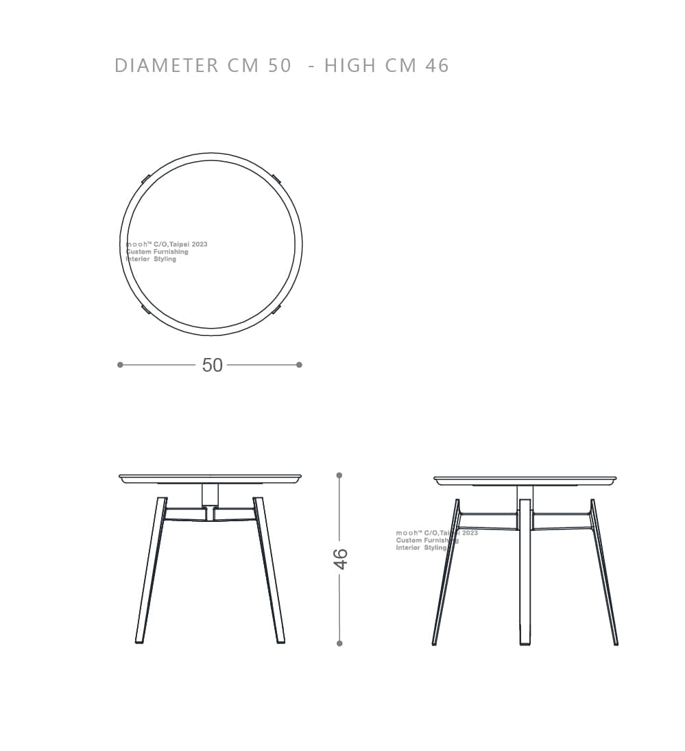 mooh Living 皮利｜邊几-詳細規格