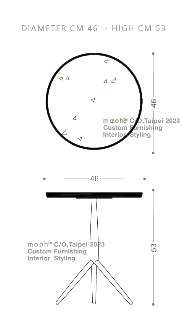 mooh Living 茲林｜邊几-詳細規格