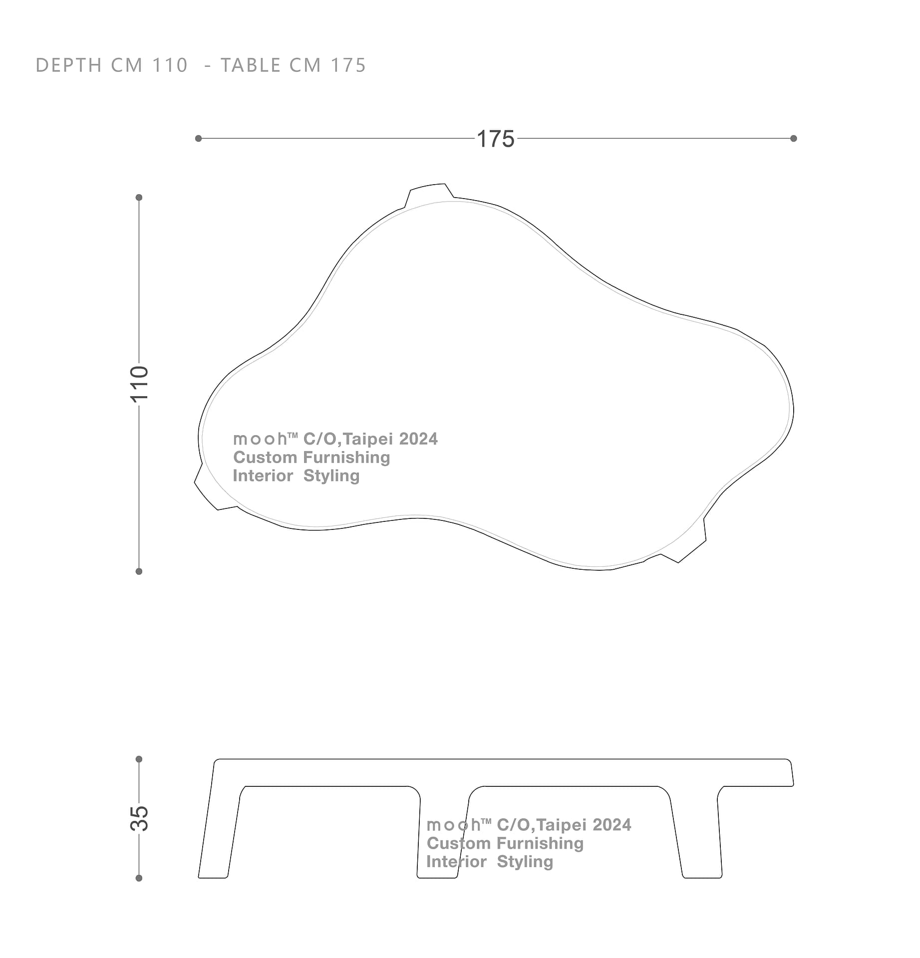 mooh Living 莫爾日｜茶几-詳細規格