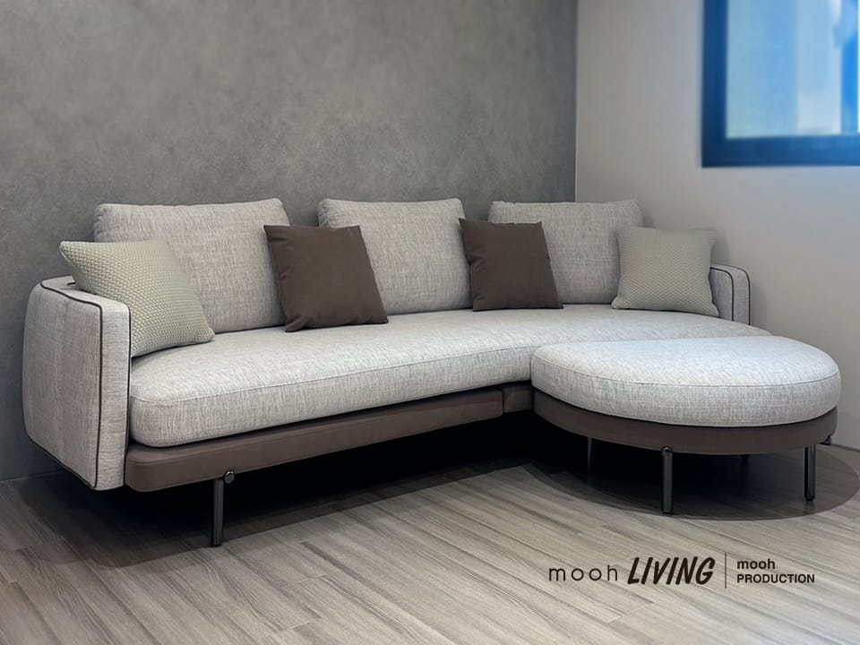 mooh Living 凱瑟琳｜三人沙發-客戶見證.案例分享