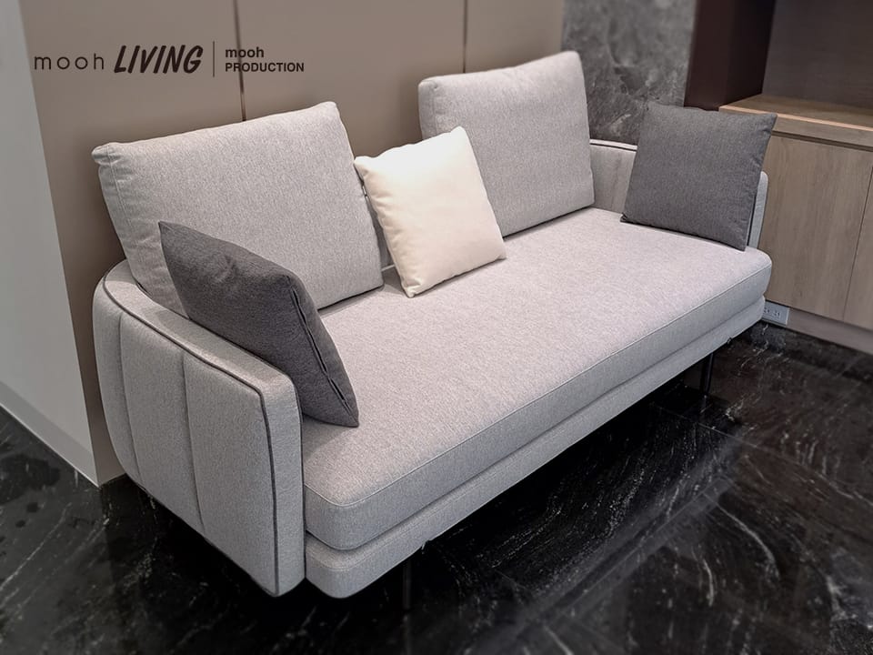 mooh Living 凱瑟琳｜三人沙發-客戶見證.案例分享