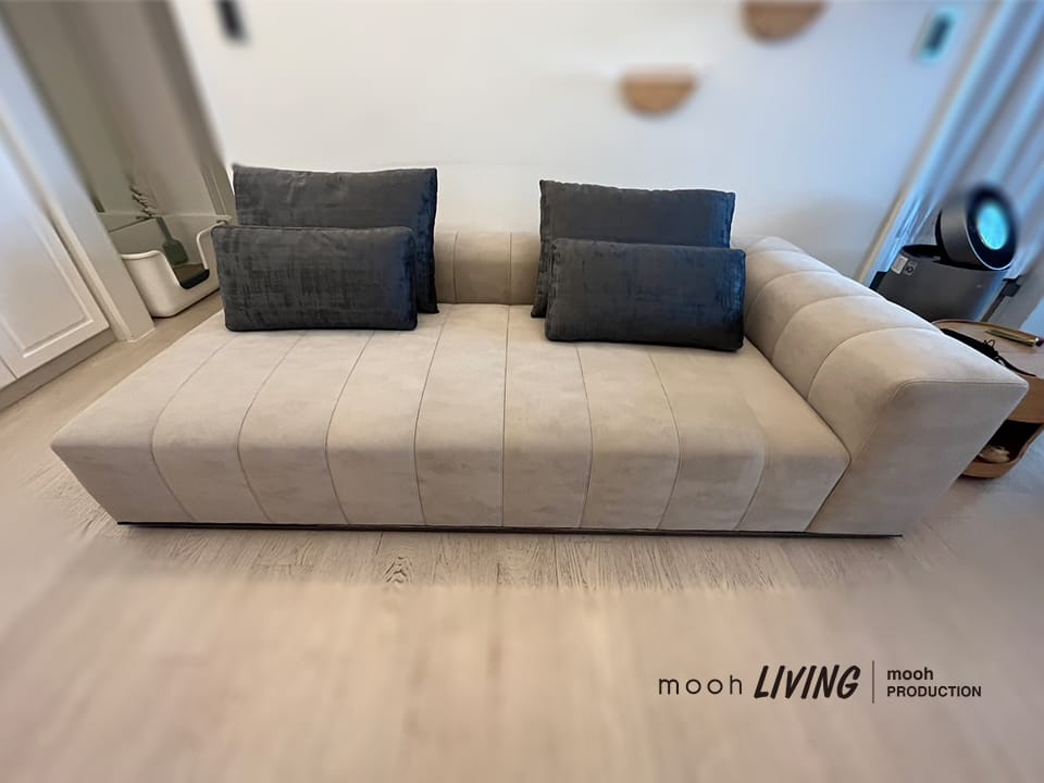 mooh Living 丹佛 │三人沙發-客戶見證,案例分享
