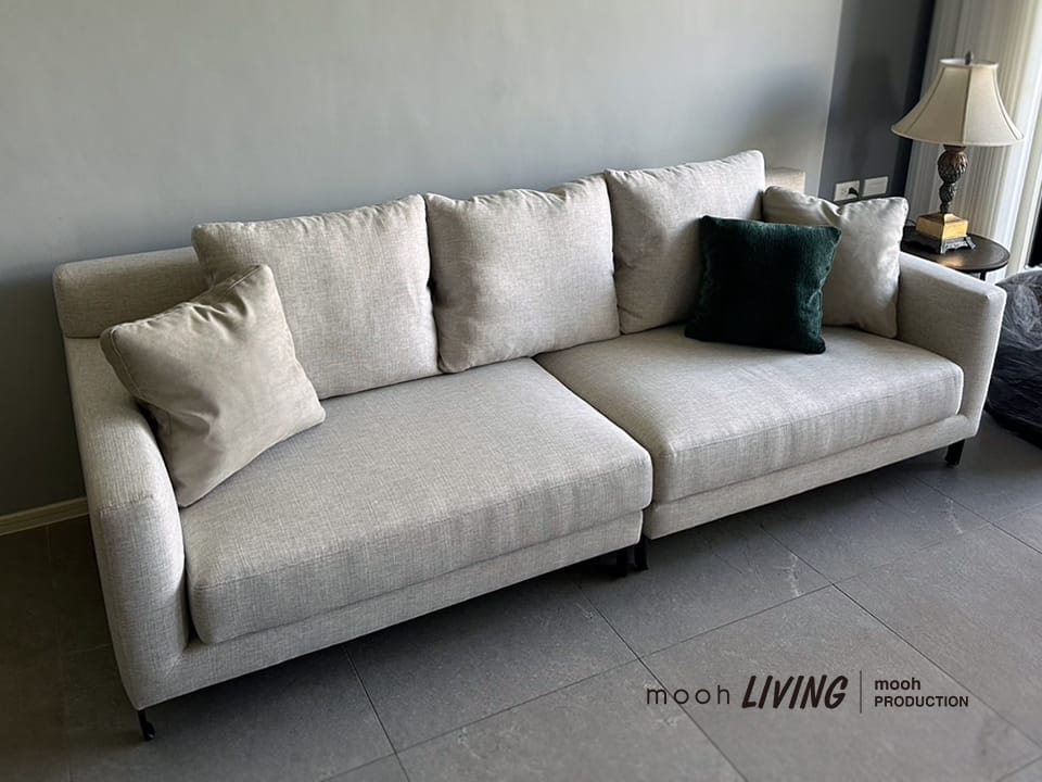 mooh Living 諾曼｜三人沙發-客戶見證,案例分享