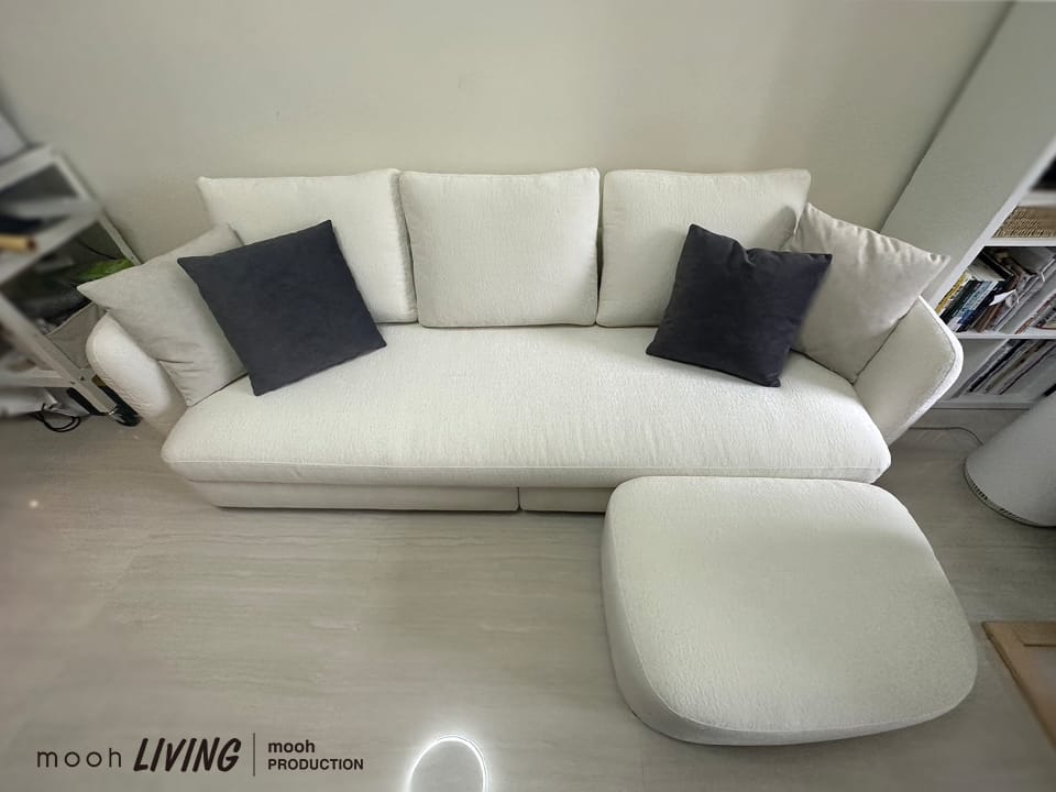 mooh Living 希瓦｜三人沙發-客戶見證,案例分享