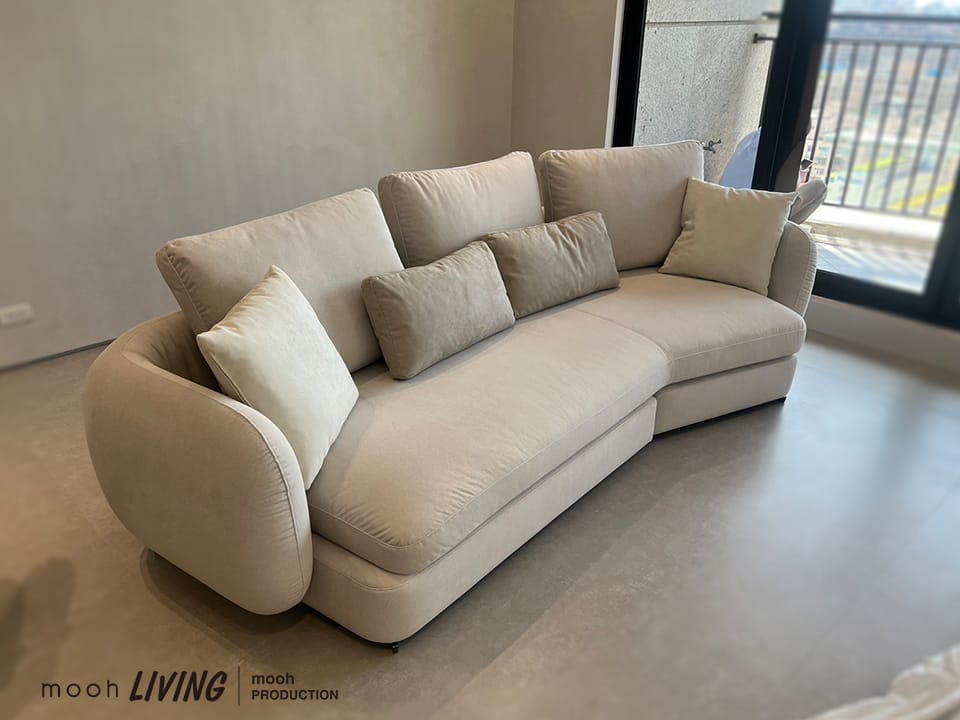 mooh Living 希瓦｜三人沙發-客戶見證,案例分享
