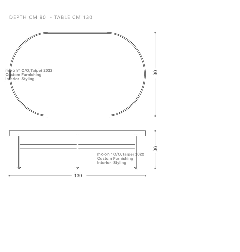 mooh Living 巴特｜茶几-詳細規格
