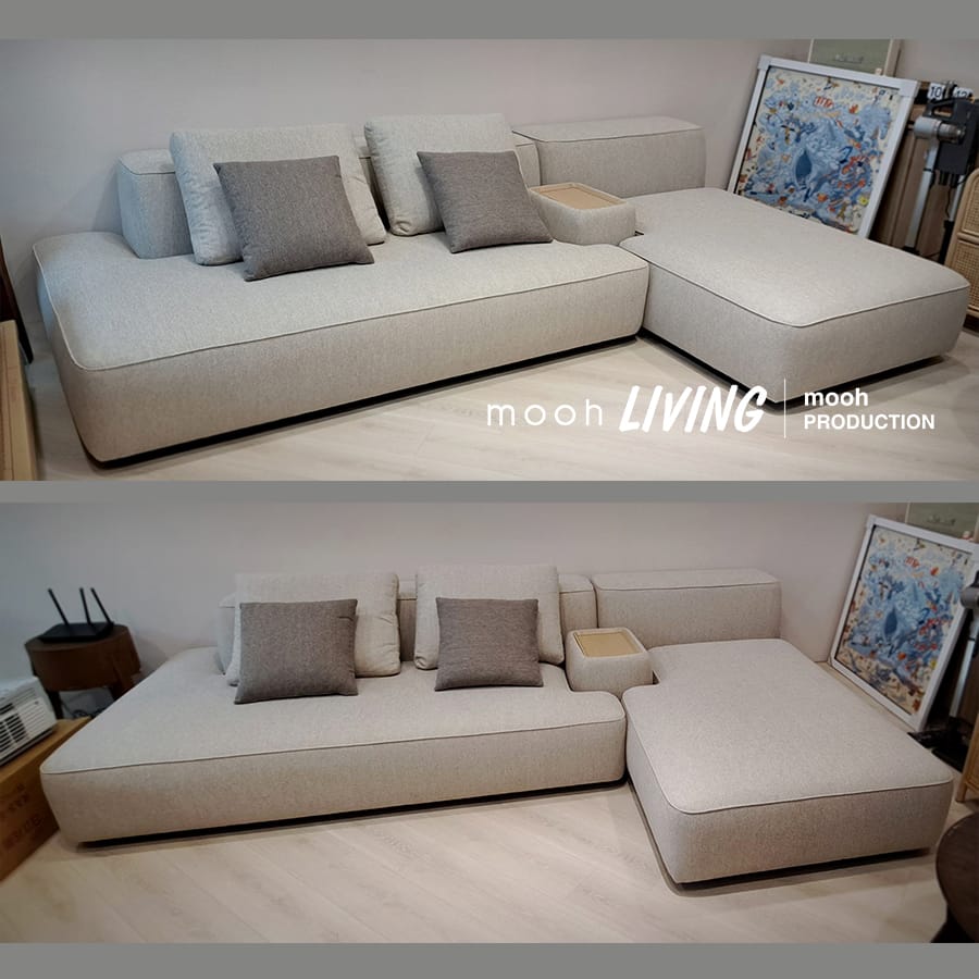 mooh Living 佛林斯 │L型沙發-案例分享