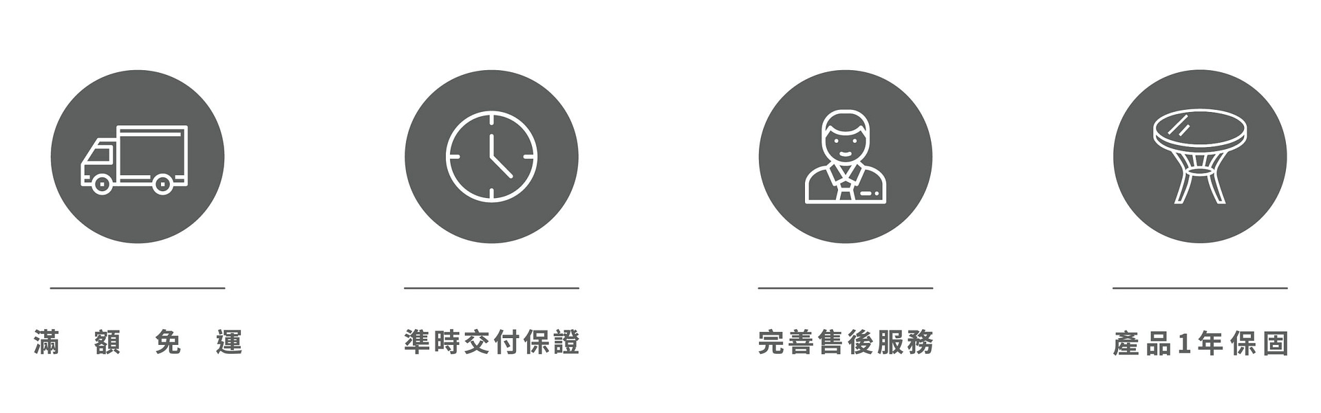 產品保固,泡棉3年保固,結構5年保固,mooh Living 完善售後服務 