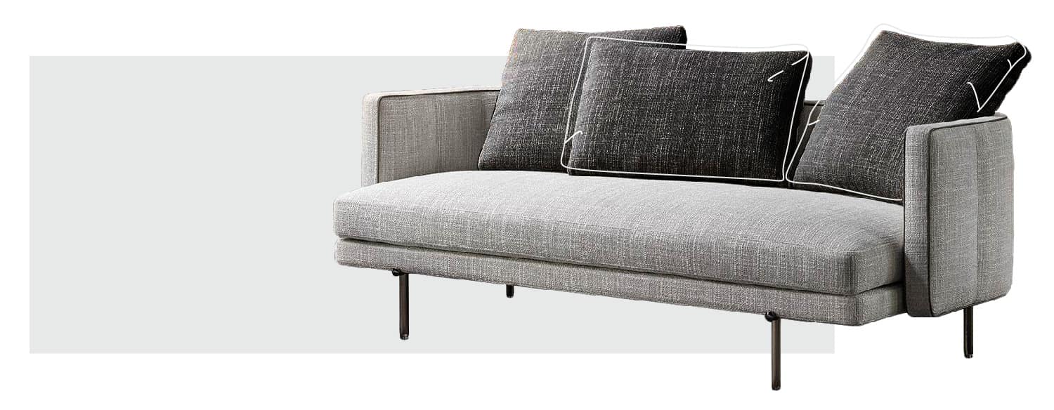 mooh Living 凱瑟琳｜三人沙發介紹說明