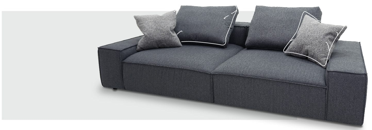 mooh Living 馬蒂尼 │三人沙發介紹說明