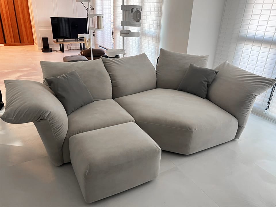 mooh Living 洛林｜L型花瓣沙發-客戶見證,案例分享