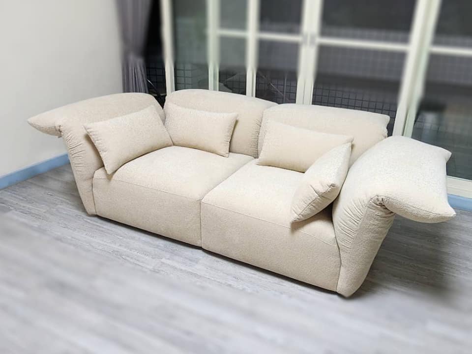 mooh Living 洛林｜三人花瓣沙發-客戶見證,案例分享