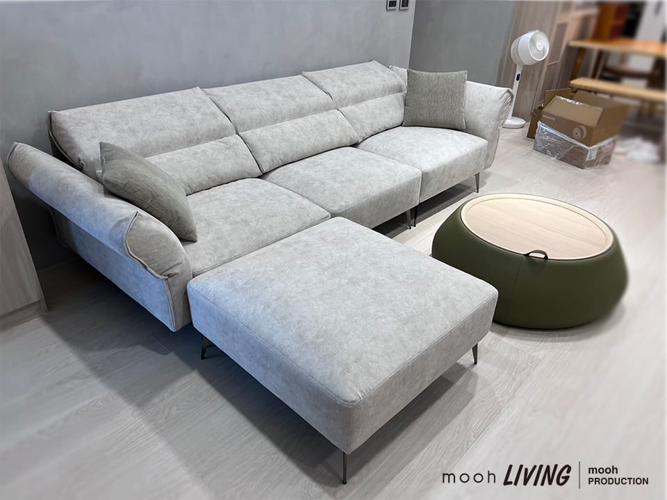 mooh Living 科爾｜三人沙發-客戶見證,案例分享